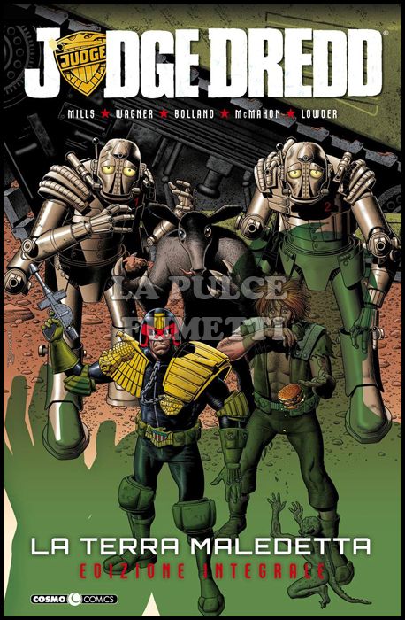 COSMO COMICS # 57 - JUDGE DREDD 4: LA TERRA MALEDETTA - EDIZIONE INTEGRALE